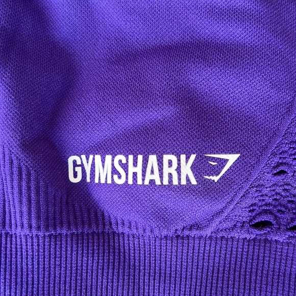 Gymshark Energy Seamless Sports Bra Indigo Size XS - Picture 5 of 8